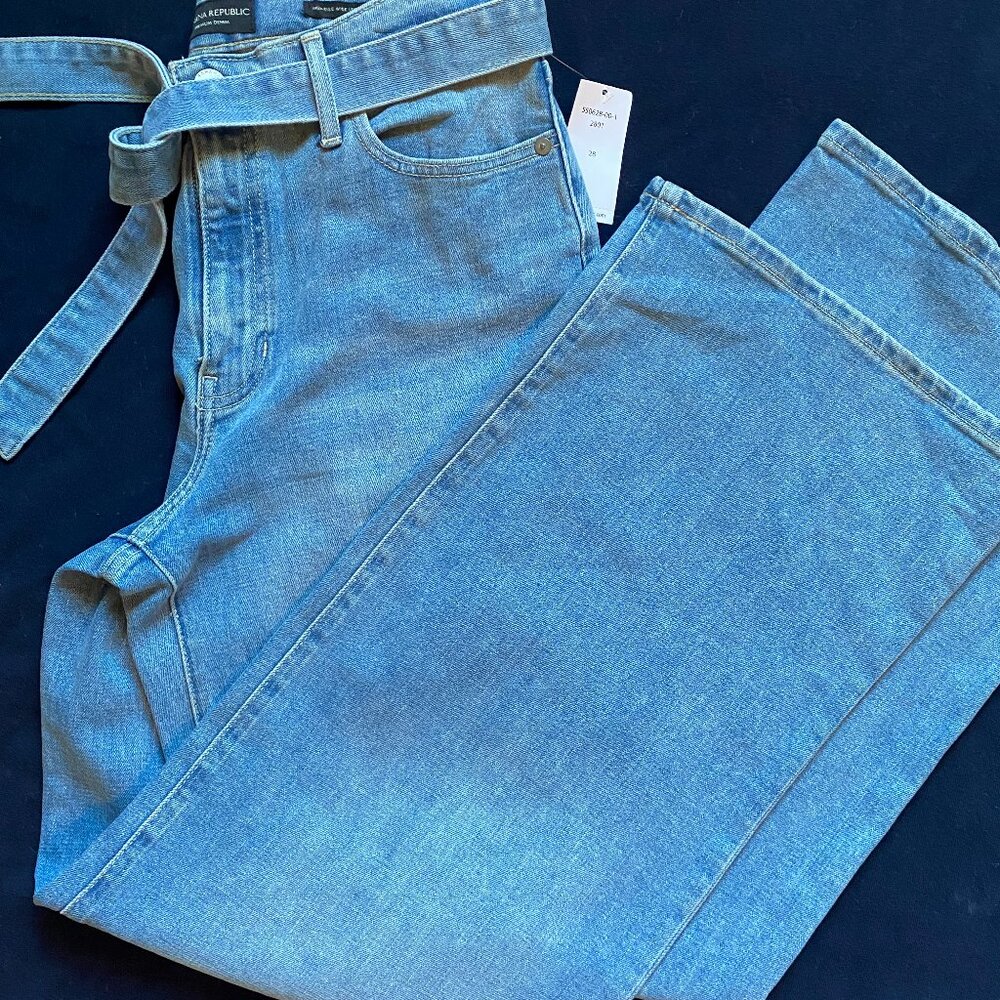 BNWT Banana Republic wideleg denim
